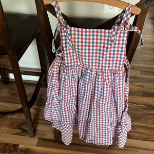 Tahari Girls Checkered Dress